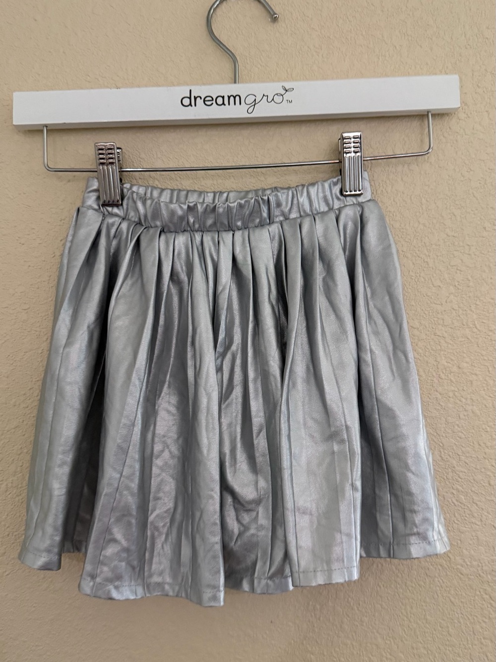 Hello Kitty Metallic Silver Circle Skirt - Girls